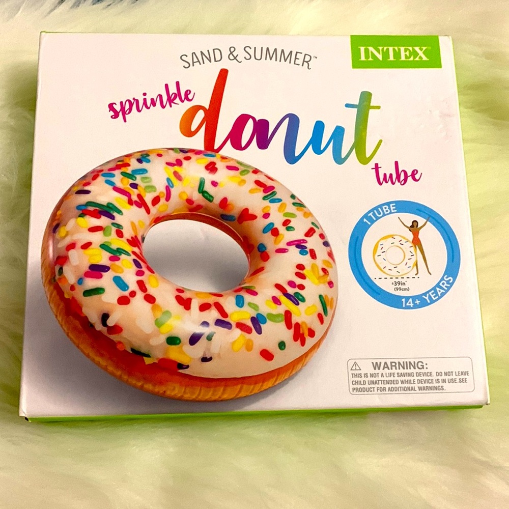 NWT Intex donut tube